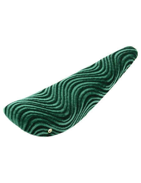 20 Banana Saddle Velour Green.